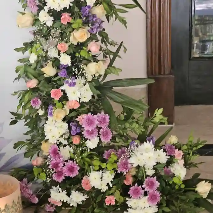 Purchase Stylish Floral Welcome Board Decoration
